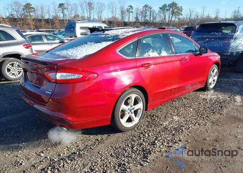 2016 Ford Fusion Se from USA, damaged, VIN 3FA6P0HD3GR153209